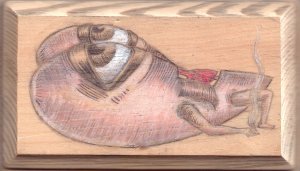 Staring at the ceiling