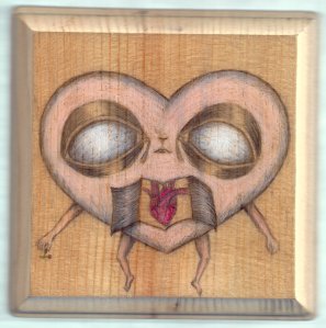 Blind faith with cherries