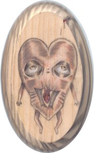 starved-for-affection-front-3x5in-oval-pencil-varnish-on-wood